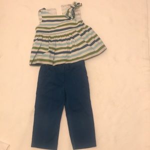 Janie & Jack Pants and top